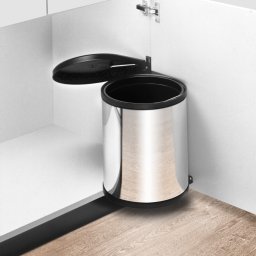 Cos de gunoi inox Hailo Compact-Box M 15 L