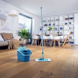 Set curatenie mop plat si galeata Leifheit Power Clean 10 L