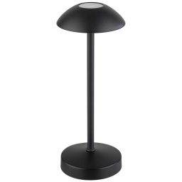 Lampa de masa neagra APS Alva 20.5 cm
