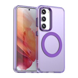Husa protectie Samsung Galaxy S23 Techsuit - CandyCase MagSafe Purple