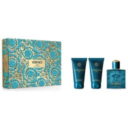 Versace Eros Set cadou pentru bărbați 50 ml EDT + 50 ml gel de duș + 50 ml balsam după ras