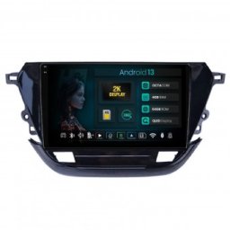 Navigatie 2K Opel Corsa F (2019+) 4GB RAM Android 13 Octacore Slot Sim 4G DSP GPS Wi-FI Carplay Android Auto USB Bluetooth Waze Touchscreen 9.5 Inch