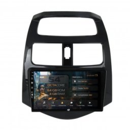 Navigatie Daewoo Matiz Chevrolet Spark (2010-2014) 4GB RAM Android 13 Octacore Slot Sim 4G DSP GPS Wi-FI Carplay Android Auto USB Bluetooth Waze Touchscreen 9 inch