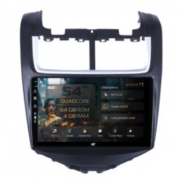 Navigatie Chevrolet Aveo (2014-2017) 4GB RAM Android 13 Quadcore DSP GPS Wi-FI Carplay Android Auto USB Bluetooth Waze Touchscreen 9 inch