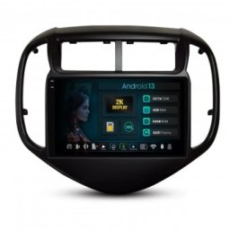 Navigatie 2K Chevrolet Aveo (2017-2021) 8GB RAM Android 13 Octacore Slot Sim 4G DSP GPS Wi-FI Carplay Android Auto USB Bluetooth Waze Touchscreen 9.5 Inch