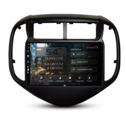 Navigatie Chevrolet Aveo (2017-2021) 4GB RAM Android 13 Quadcore DSP GPS Wi-FI Carplay Android Auto USB Bluetooth Waze Touchscreen 9 inch