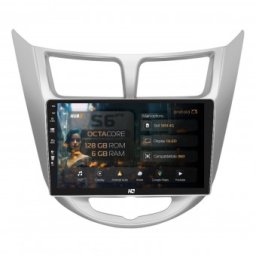 Navigatie Hyundai Accent (2011-2016) 6GB RAM Android 13 Octacore Slot Sim 4G DSP GPS Wi-FI Carplay Android Auto USB Bluetooth Waze Touchscreen 9 Inch - Copie