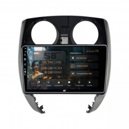 Navigatie Nissan Note (2012-2019) 8GB RAM Android 13 Octacore Slot Sim 4G DSP GPS Wi-FI Carplay Android Auto USB Bluetooth Waze Touchscreen 9 Inch