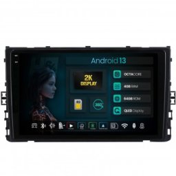 Navigatie 2K Volkswagen Arteon (2017+) 4GB RAM Android 13 Octacore Slot Sim 4G DSP GPS Wi-FI Carplay Android Auto USB Bluetooth Waze Touchscreen 9.5 Inch