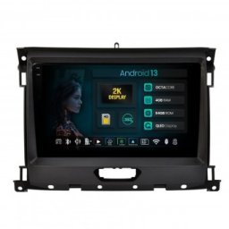 Navigatie 2K Ford Ranger (2015-2022) 4GB RAM Android 13 Octacore Slot Sim 4G DSP GPS Wi-FI Carplay Android Auto USB Bluetooth Waze Touchscreen 9.5 Inch