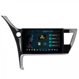 Navigatie 2K Toyota Corolla / Toyota Auris (2017-2020) 8GB RAM Android 13 Octacore Slot Sim 4G DSP GPS Wi-FI Carplay Android Auto USB Bluetooth Waze Touchscreen 10.36 Inch