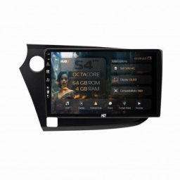 Navigatie Honda Insight (2009-2014) 4GB RAM Android 13 Octacore Slot Sim 4G DSP GPS Wi-FI Carplay Android Auto USB Bluetooth Waze Touchscreen 9 Inch