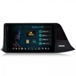 Navigatie 2K Toyota CHR C-HR (2016-2020) 8GB RAM Android 13 Octacore Slot Sim 4G DSP GPS Wi-FI Carplay Android Auto USB Bluetooth Waze Touchscreen 9.5 Inch
