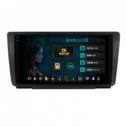 Navigatie 2K Skoda Octavia 2 8GB RAM Android 13 Octacore Slot Sim 4G DSP GPS Wi-FI Carplay Android Auto USB Bluetooth Waze Touchscreen 9.5 Inch