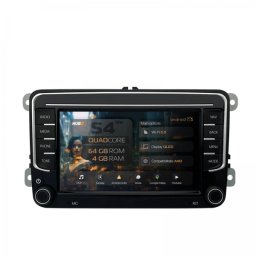 Navigatie Volkswagen Skoda Seat 4GB RAM Android GPS Wi-FI Carplay Android Auto USB Bluetooth Radio Waze Touchscreen 7 inch