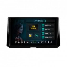 Navigatie 2K Toyota Corolla (2019-2023) 8GB RAM Android 13 Octacore Slot Sim 4G DSP GPS Wi-FI Carplay Android Auto USB Bluetooth Waze Touchscreen 10.36 Inch