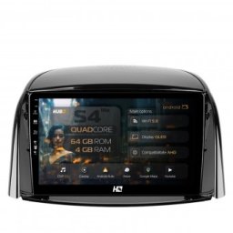 Navigatie Renault Koleos (2009-2016) 4GB RAM Android 13 Quadcore DSP GPS Wi-FI Carplay Android Auto USB Bluetooth Waze Touchscreen 9 inch