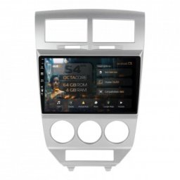 Navigatie Dodge Caliber (2006-2010) 4GB RAM Android 13 Octacore Slot Sim 4G DSP GPS Wi-FI Carplay Android Auto USB Bluetooth Waze Touchscreen 10.1 inch