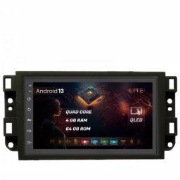 Navigatie Chevrolet Aveo (2002-2011) Captiva / Epica (2006-2011) 4GB RAM Android 13 Quadcore DSP GPS Wi-FI Carplay Android Auto USB Bluetooth Waze Touchscreen 7 inch