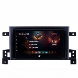 Navigatie Suzuki Grand Vitara (2004-2014) 4GB RAM Android 13 Quadcore DSP GPS Wi-FI Carplay Android Auto USB Bluetooth Waze Touchscreen 7 inch