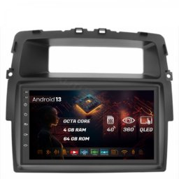 Navigatie Renault Traffic / Opel Vivaro / Nissan Primastar (2010+) 4GB RAM Android 13 Octacore Slot Sim 4G DSP GPS Wi-FI Carplay Android Auto USB Bluetooth Waze Touchscreen 7 Inch