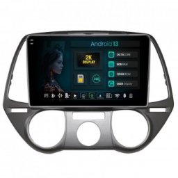 Navigatie 2K Hyundai I20 (2008-2012) 8GB RAM Android 13 Octacore Slot Sim 4G DSP GPS Wi-FI Carplay Android Auto USB Bluetooth Waze Touchscreen 9.5 Inch
