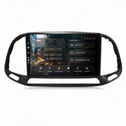 Navigatie Fiat Doblo 2015+ 4GB RAM Android 13 Quadcore DSP GPS Wi-FI Carplay Android Auto USB Bluetooth Waze Touchscreen 9 inch