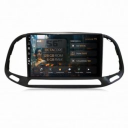 Navigatie Fiat Doblo 2015+ 6GB RAM Android 13 Octacore Slot Sim 4G DSP GPS Wi-FI Carplay Android Auto USB Bluetooth Waze Touchscreen 9 Inch