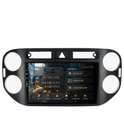 Navigatie Volkswagen Tiguan (2008-2010) 4GB RAM Android 13 Octacore Slot Sim 4G DSP GPS Wi-FI Carplay Android Auto USB Bluetooth Waze Touchscreen 9 inch