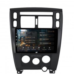 Navigatie Hyundai Tucson (2006-2013) 4GB RAM Android 13 Quadcore DSP GPS Wi-FI Carplay Android Auto USB Bluetooth Waze Touchscreen 10.1 inch