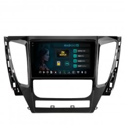 Navigatie 2K Mitsubishi Pajero (2016-2018) 4GB RAM Android 13 Octacore Slot Sim 4G DSP GPS Wi-FI Carplay Android Auto USB Bluetooth Waze Touchscreen 9.5 Inch