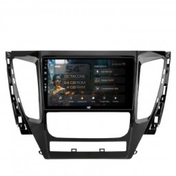 Navigatie Mitsubishi Pajero (2016-2018) 4GB RAM Android 13 Octacore Slot Sim 4G DSP GPS Wi-FI Carplay Android Auto USB Bluetooth Waze Touchscreen 9 inch