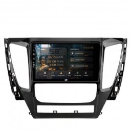 Navigatie Mitsubishi Pajero (2016-2018) 8GB RAM Android 13 Octacore Slot Sim 4G DSP GPS Wi-FI Carplay Android Auto USB Bluetooth Waze Touchscreen 9 Inch