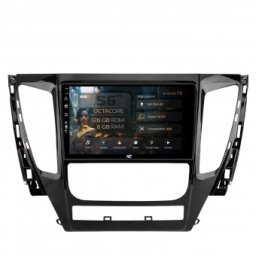 Navigatie Mitsubishi Pajero (2016-2018) 6GB RAM Android 13 Octacore Slot Sim 4G DSP GPS Wi-FI Carplay Android Auto USB Bluetooth Waze Touchscreen 9 Inch