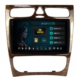 Navigatie 2K Mercedes Benz Clasa C W203 (2002-2004) 4GB RAM Android 13 Octacore Slot Sim 4G DSP GPS Wi-FI Carplay Android Auto USB Bluetooth Waze Touchscreen 9.5 Inch