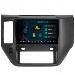 Navigatie 2K Nissan Patrol (2004-2012) 8GB RAM Android 13 Octacore Slot Sim 4G DSP GPS Wi-FI Carplay Android Auto USB Bluetooth Waze Touchscreen 9.5 Inch