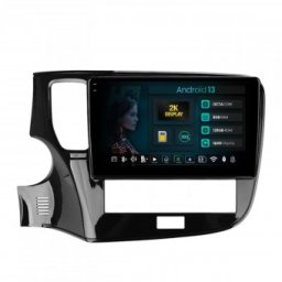 Navigatie 2K Mitsubishi Outlander (2019-2021) 8GB RAM Android 13 Octacore Slot Sim 4G DSP GPS Wi-FI Carplay Android Auto USB Bluetooth Waze Touchscreen 10.36 Inch