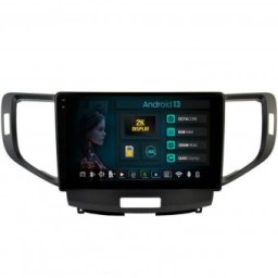 Navigatie 2K Honda Accord VIII (2008-2012) 8GB RAM Android 13 Octacore Slot Sim 4G DSP GPS Wi-FI Carplay Android Auto USB Bluetooth Waze Touchscreen 9.5 Inch
