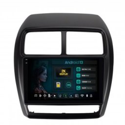 Navigatie 2K Mitsubishi ASX (2016-2019 8GB RAM Android 13 Octacore Slot Sim 4G DSP GPS Wi-FI Carplay Android Auto USB Bluetooth Waze Touchscreen 9.5 Inch