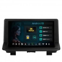 Navigatie 2K Audi Q3 (2011-2018) 8GB RAM Android 13 Octacore Slot Sim 4G DSP GPS Wi-FI Carplay Android Auto USB Bluetooth Waze Touchscreen 9.5 Inch