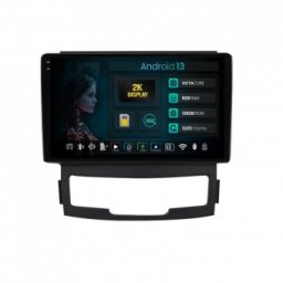 Navigatie 2K Ssang Yong Korando (2010-2013) 8GB RAM Android 13 Octacore Slot Sim 4G DSP GPS Wi-FI Carplay Android Auto USB Bluetooth Waze Touchscreen 9.5 Inch
