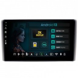 Navigatie 2K Iveco Daily (2006-2014) 8GB RAM Android 13 Octacore Slot Sim 4G DSP GPS Wi-FI Carplay Android Auto USB Bluetooth Waze Touchscreen 9.5 Inch