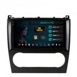 Navigatie 2K Mercedes Benz G-Class W463 (2009-2012) 8GB RAM Android 13 Octacore Slot Sim 4G DSP GPS Wi-FI Carplay Android Auto USB Bluetooth Waze Touchscreen 9.5 Inch