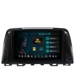 Navigatie 2K Mazda 6 (2013-2015) 8GB RAM Android 13 Octacore Slot Sim 4G DSP GPS Wi-FI Carplay Android Auto USB Bluetooth Waze Touchscreen 9.5 Inch