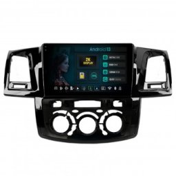 Navigatie 2K Toyota Hilux (2008-2014) Clima Manuala 8GB RAM Android 13 Octacore Slot Sim 4G DSP GPS Wi-FI Carplay Android Auto USB Bluetooth Waze Touchscreen 9.5 Inch