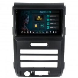 Navigatie 2K Ford F150 (2008-2014) 8GB RAM Android 13 Octacore Slot Sim 4G DSP GPS Wi-FI Carplay Android Auto USB Bluetooth Waze Touchscreen 9.5 Inch