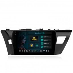 Navigatie 2K Toyota Corolla (2012-2016) 8GB RAM Android 13 Octacore Slot Sim 4G DSP GPS Wi-FI Carplay Android Auto USB Bluetooth Waze Touchscreen 10.36 Inch