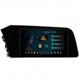 Navigatie 2K Hyundai Elantra (2020-Prezent) 8GB RAM Android 13 Octacore Slot Sim 4G DSP GPS Wi-FI Carplay Android Auto USB Bluetooth Waze Touchscreen 9Inch