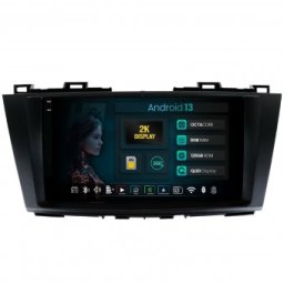 Navigatie 2K Mazda 5 (2010-2015) 8GB RAM Android 13 Octacore Slot Sim 4G DSP GPS Wi-FI Carplay Android Auto USB Bluetooth Waze Touchscreen 9.5 Inch