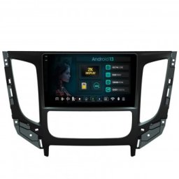 Navigatie 2K Mitsubishi L200 (2014-2020) 8GB RAM Android 13 Octacore Slot Sim 4G DSP GPS Wi-FI Carplay Android Auto USB Bluetooth Waze Touchscreen 9.5 Inch